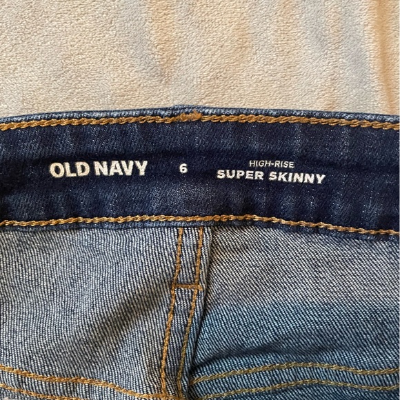 Old Navy size 6 super skinny high rise jeggings - Picture 7 of 7